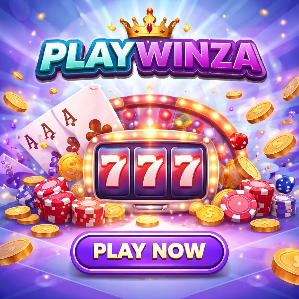 PlayWinza online casino showcasing card games roulette blackjack and premium gaming experiences